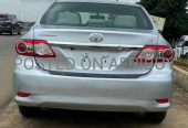 SILVER TOYOTA COROLLA 2012