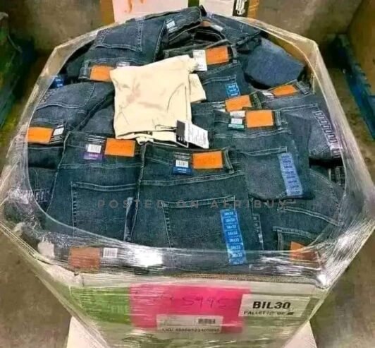 UK bale of men jeans first Grade A