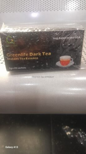 Greenlife Dark Tea – Slimming, Sugar Control, High BP And More.