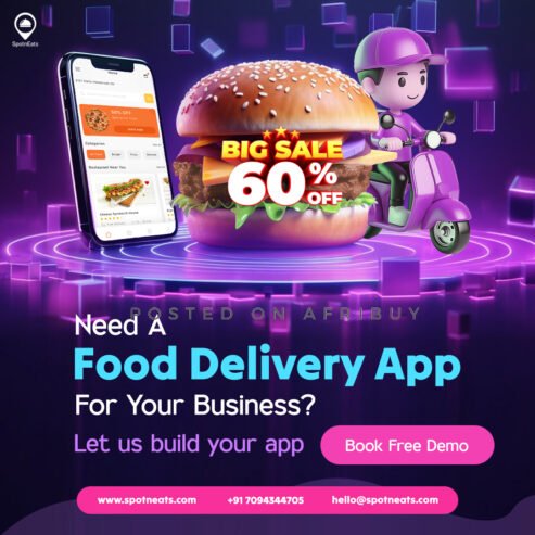 Get an All-in-One Food Delivery Software from SpotnEats for Success