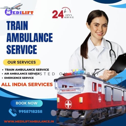 Medilift Train Ambulance Service Makes Patient Transportation Easier in Patna